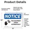 Signmission This Equipment Starts Automatically Sign, Vinyl Decal, 14in W x 10in L, 2PK OS-2PACK-NS-D-1014-L-18614 - alternate 4
